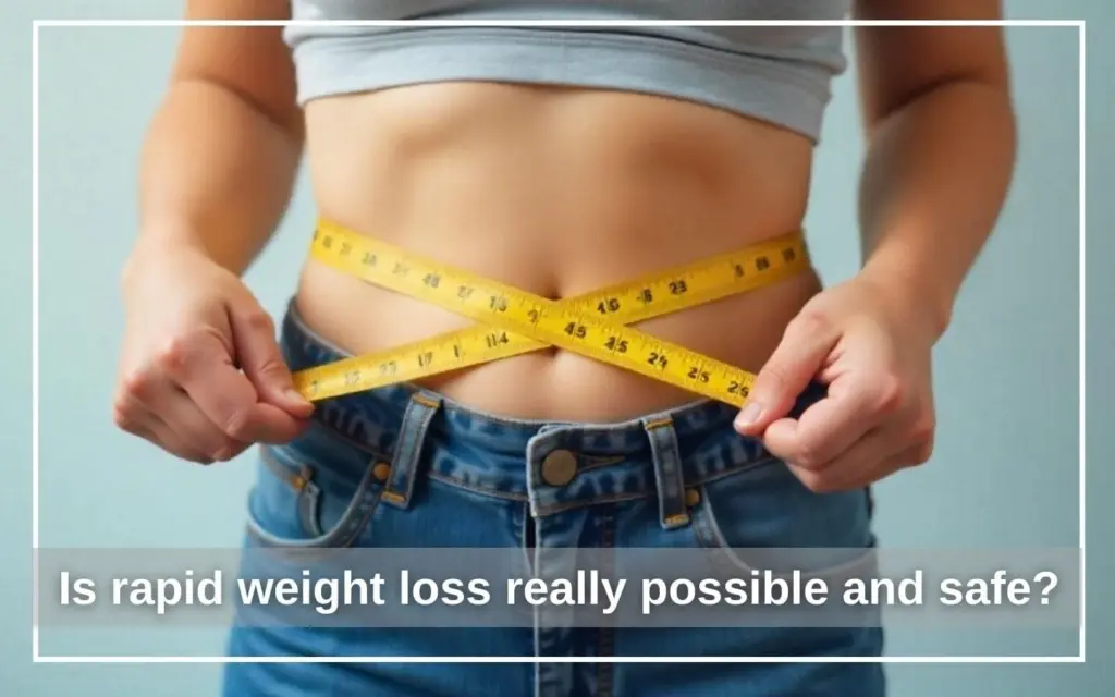 Is rapid weight loss really possible and safe?